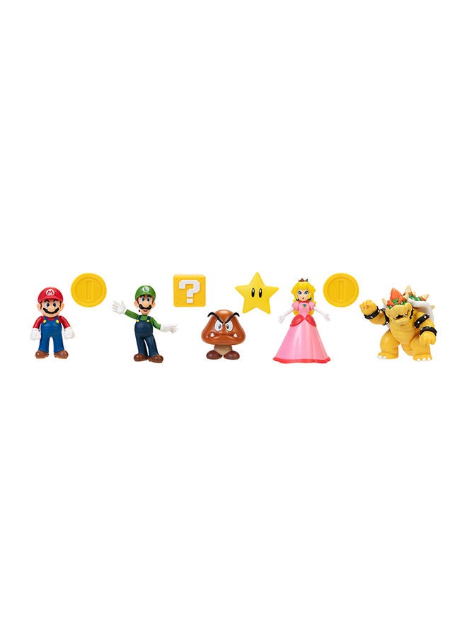 Super Mario Nintendo Bowser Castle Playset With 5 Super Mario Figures 43x47.8x13cm - Image 2