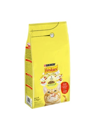 طعام جاف باللحم البقري والدجاج والخضروات 1.7كيلوجرام - pnsku/N44049007A/45/_/1746436057/73125e0c-36a6-44d8-85e5-e88abf471bcf