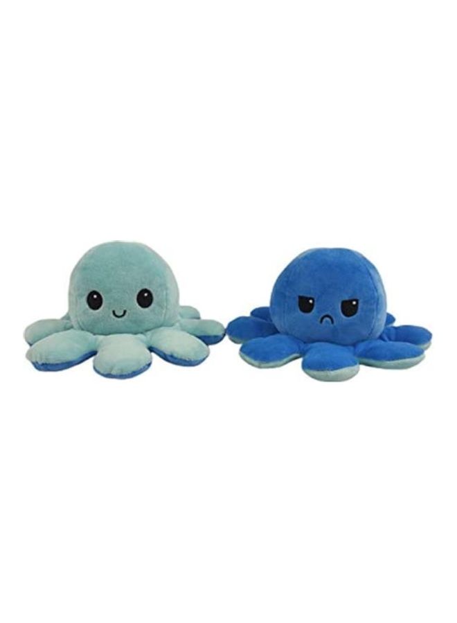 XiuWoo 1-Piece Double Sided Flip Octopus Plush Toys 20cm