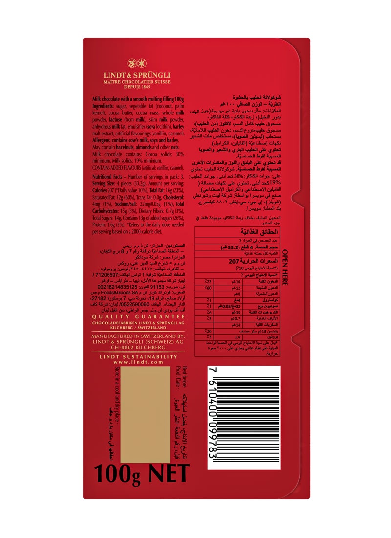 Lindt Lindor Milk Chocolate Truffles 100grams - Image 2