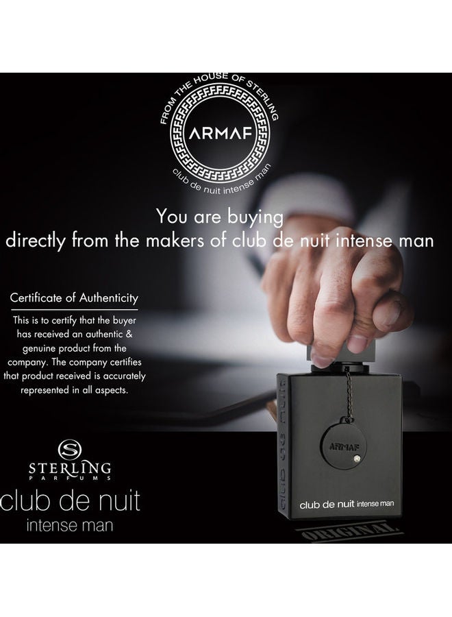 Armaf Club De Nuit Intense Perfume 150ml - Image 4
