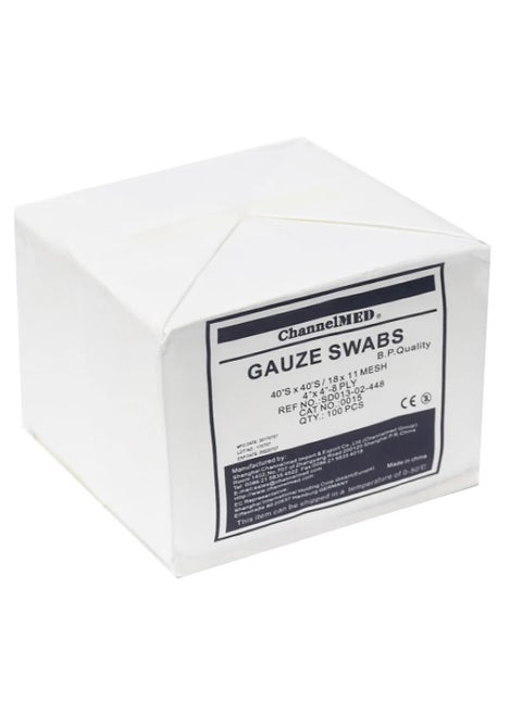 100-Piece Non Sterile Gauze Swab