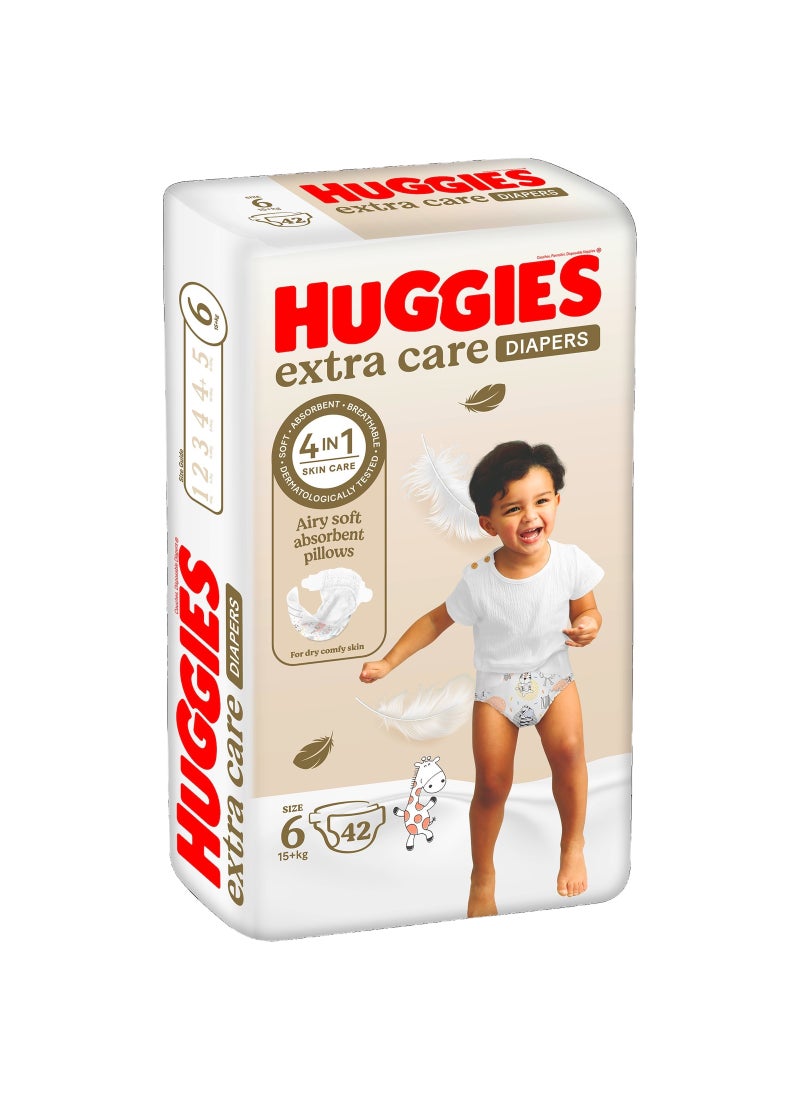 Huggies Extra Care Size 6 15+ kg Jumbo Pack  - Image 2