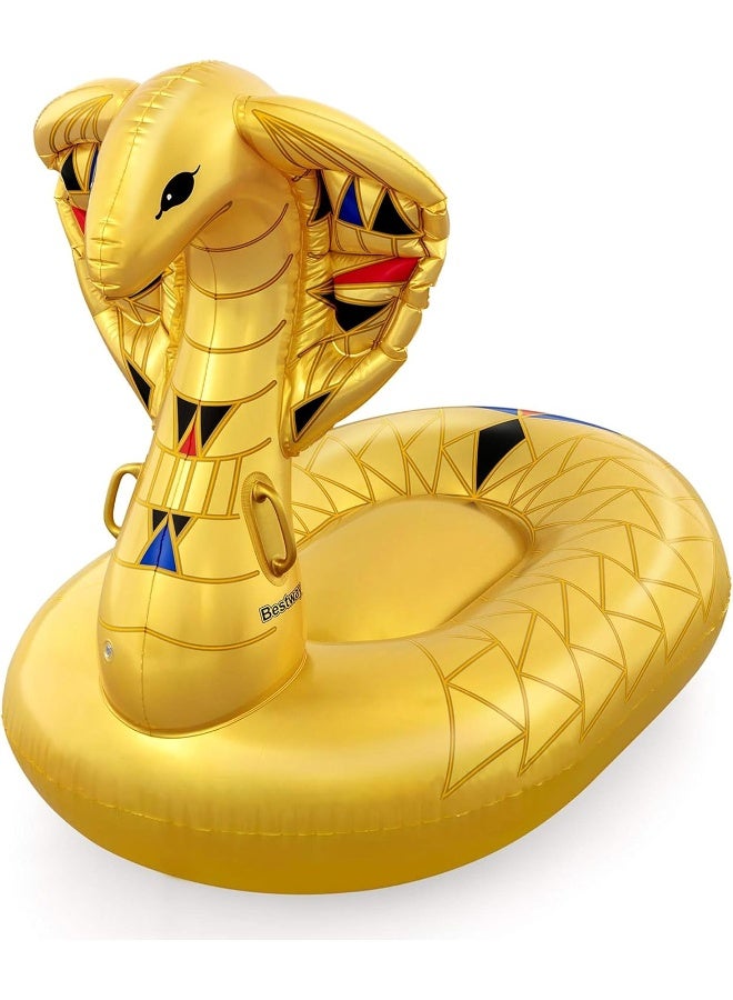 Bestway Golden Cobra Island Ride-On Pool Float 180cm 180cm - Image 1