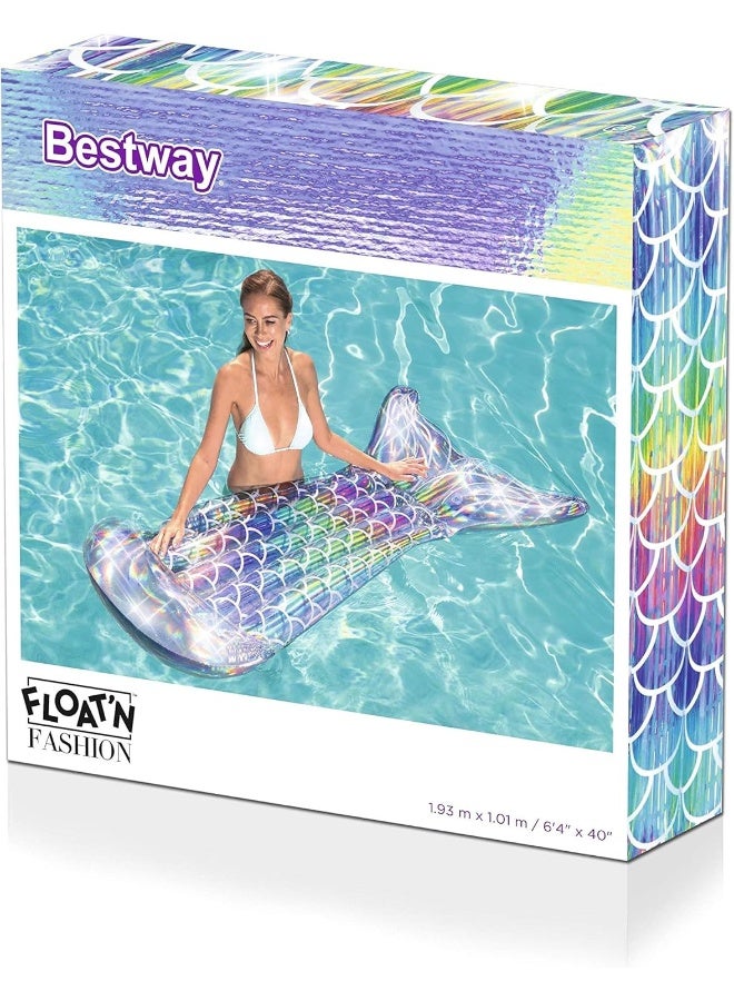 Iridescent Mermaid Tail Lounge 193X 193x101cm