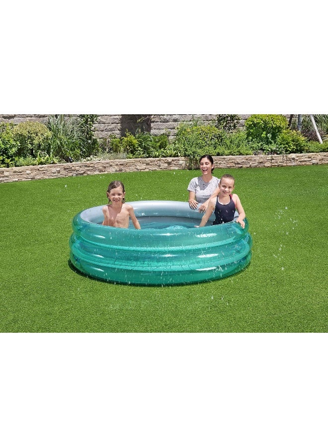 Bestway 67" x H21" Big Metallic 3-Ring Pool 170x53cm - Image 2