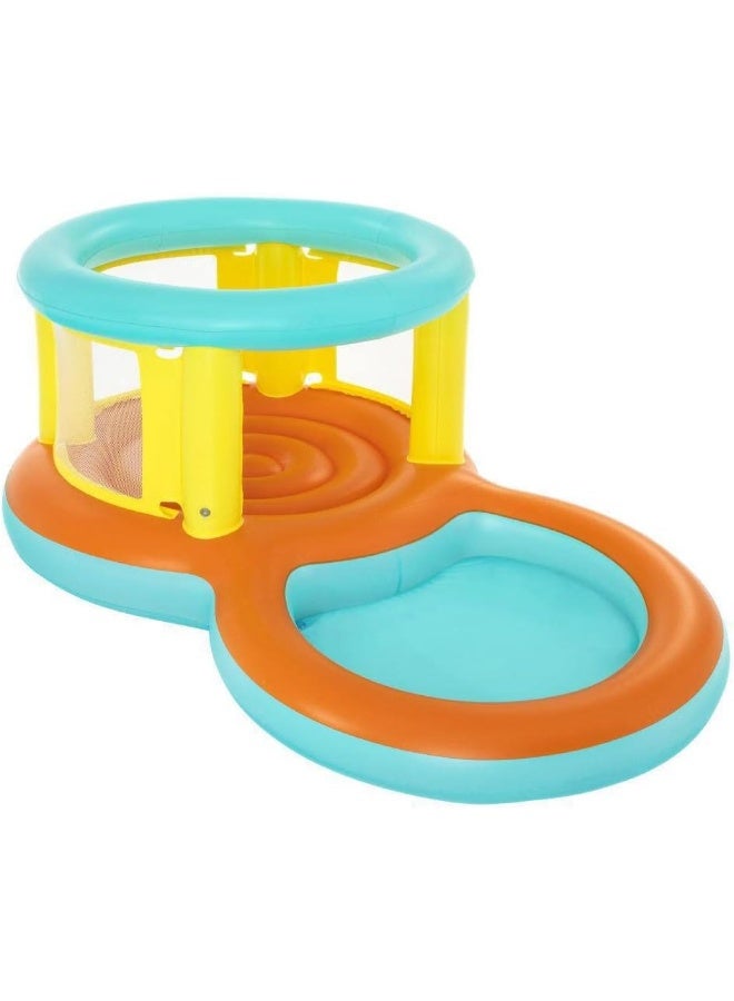Bestway 7'10 x 56 x 40/2.39m x 1.42m x 1.02m Jumptopia Bouncer and Play Pool 239x142x102cm - Image 1
