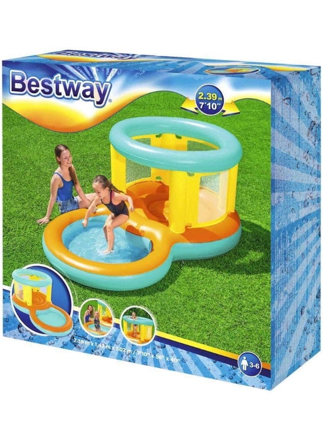 Bestway 7'10 x 56 x 40/2.39m x 1.42m x 1.02m Jumptopia Bouncer and Play Pool 239x142x102cm - Image 5