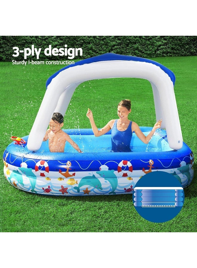 Bestway Sea Captain Family Pool 213X155X132 213x155x132cm  - Image 4