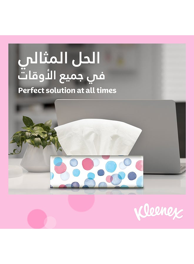 Kleenex - Essentials Ultra Strong Facial Tissues,2Ply, 130 Sheets , 8+2Piece Pink - Image 1