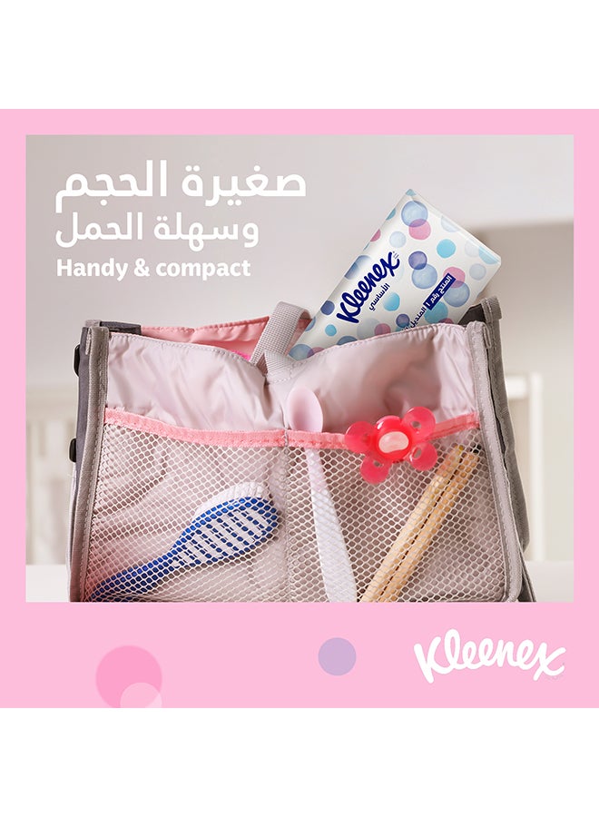 مجموعة مناديل ناعمة للوجه من إسينشال من 10 قطع وردي - Image 5