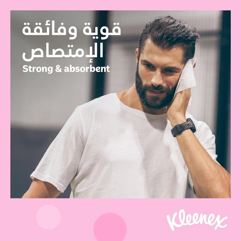 مجموعة مناديل إسينشالز ناعمة من 5 عبوات 130 Sheets - Image 2