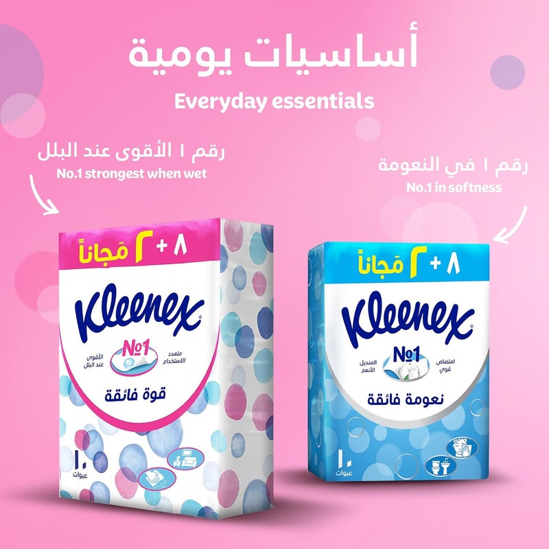 مجموعة مناديل إسينشالز ناعمة من 5 عبوات 130 Sheets - Image 5