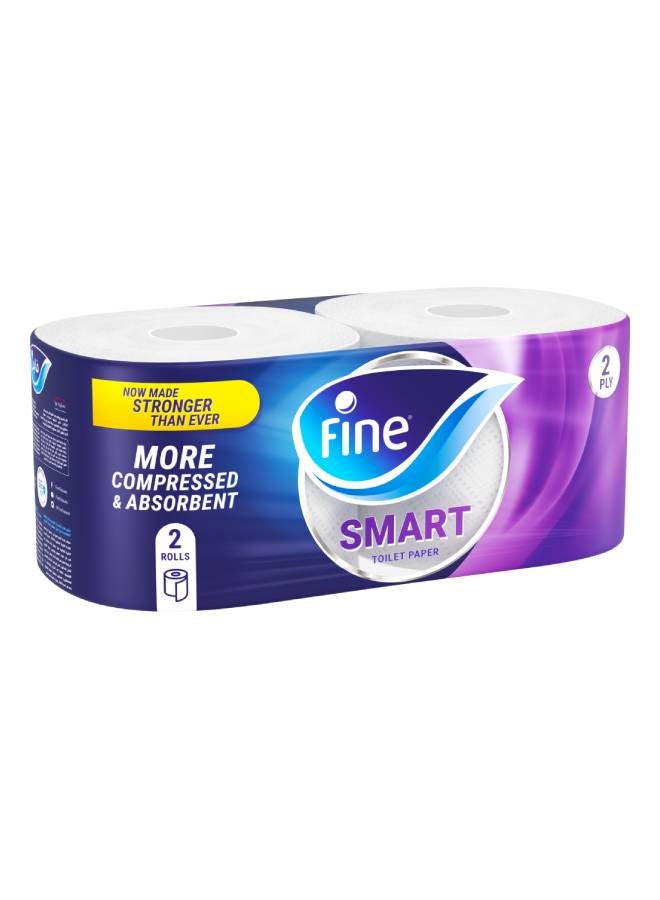 Fine Toilet Rolls Smart - 2 Roll 2 Ply - Image 1