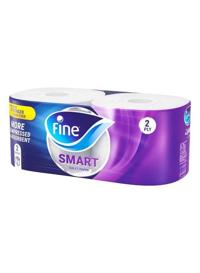 Fine Toilet Rolls Smart - 2 Roll 2 Ply - Image 2