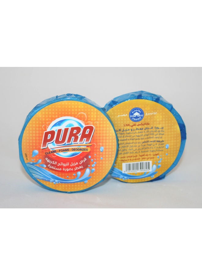 بيورا قطعة من مزيل روائح المرحاض الكريهة 80جرام