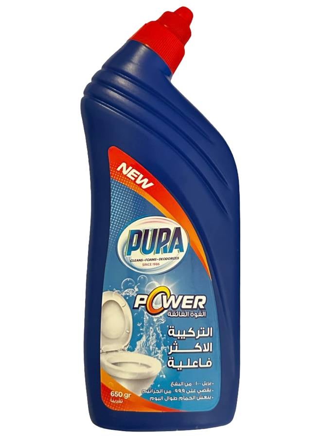 سعر ومواصفات بيورا منظف المراحيض باور 650ملليلتر (N44107225A) على Noon EG
