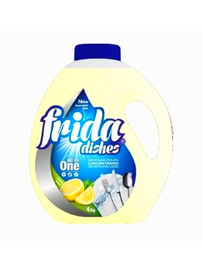 Frida Dishes Lemon Multicolour 4Liters 