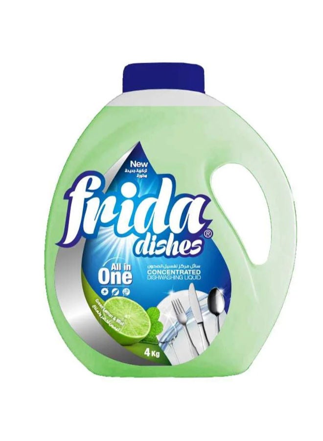 Frida - Dishes Green Lemon & Mint Multicolour 4kg - Image 1
