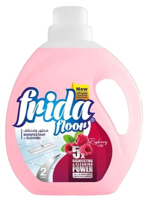 Floor Cleaner & Disinfectant Raspberry Multicolour 2Liters