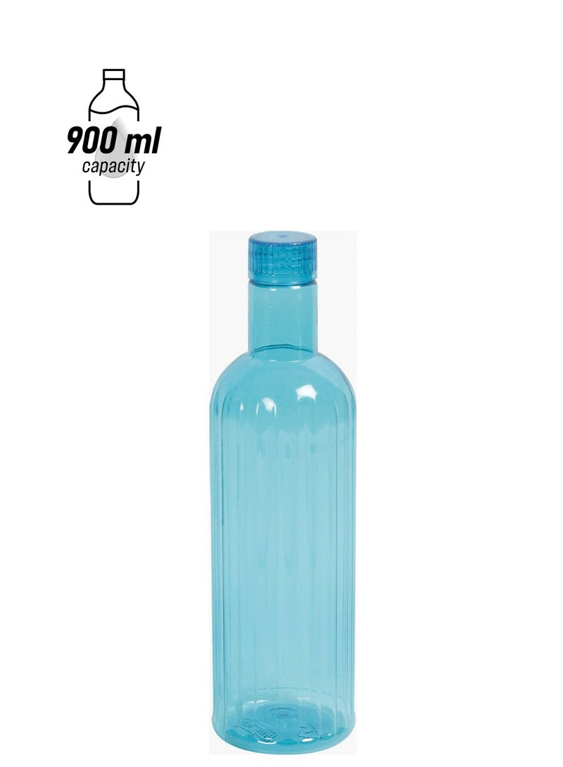 هوم بوكس زجاجة مياه كريستالية أزرق - Image 1