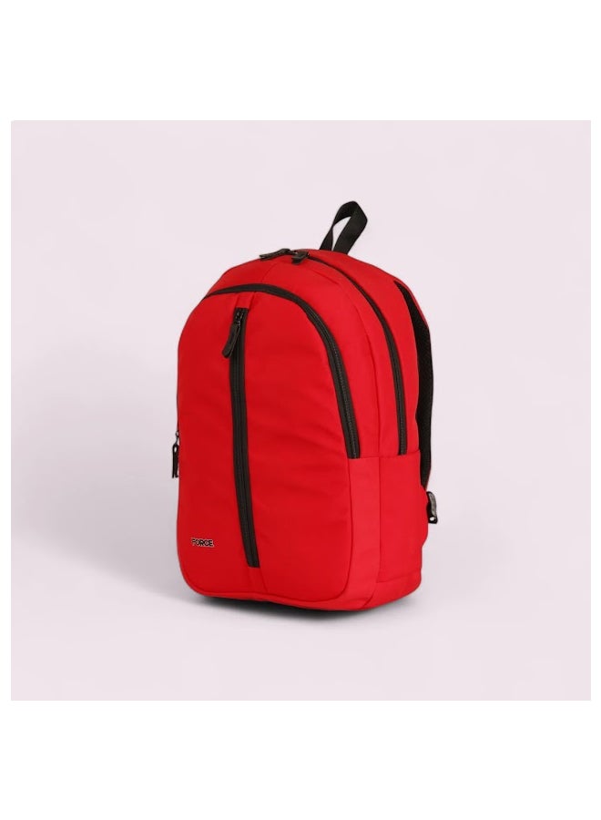 FORCE - Logo Printed Backpack Red - Image 1