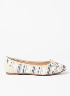Bow Detail Ballerina Multicolour