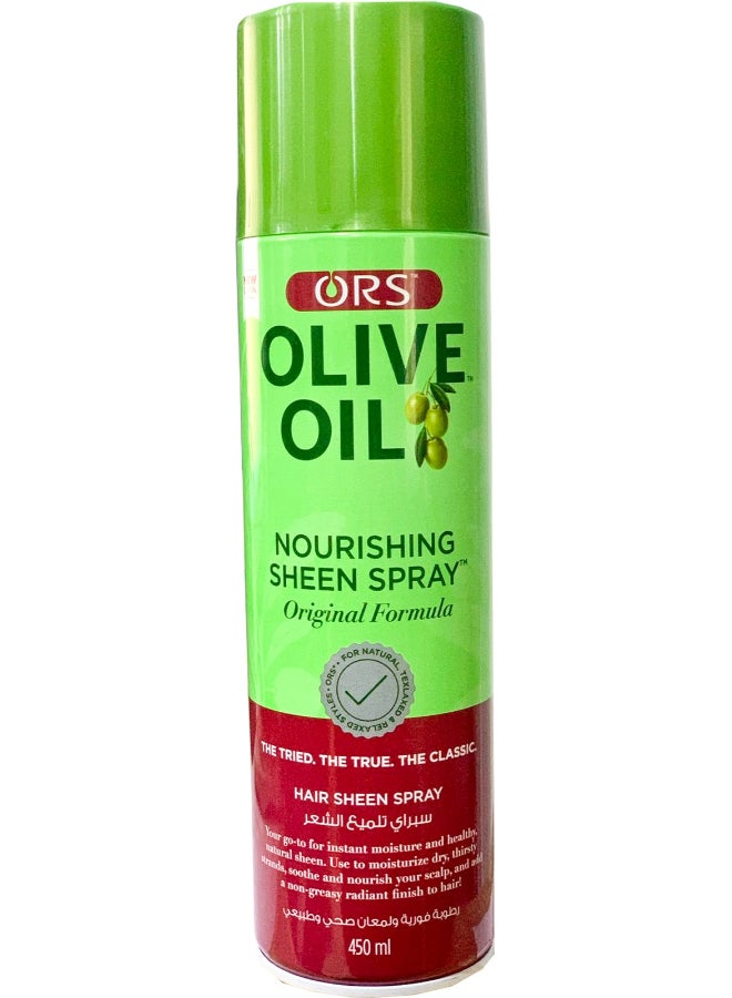 ORS - Olive Oil Hair Sheen Spray - 1pcs 450ml - Image 1