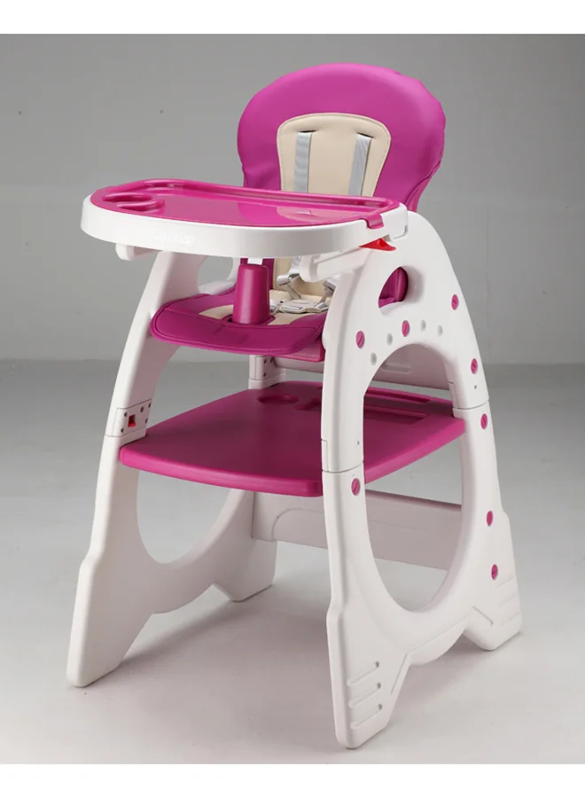 mini panda Triune Deluxe Convertible Highchair, Pink