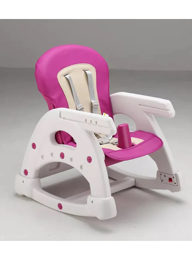 mini panda Triune Deluxe Convertible Highchair, Pink