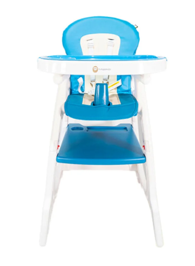 mini panda Triune Deluxe Convertible Highchair, Royal Blue