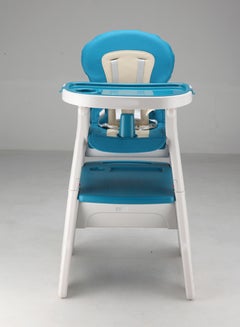 mini panda Triune Deluxe Convertible Highchair, Royal Blue  - Image 5