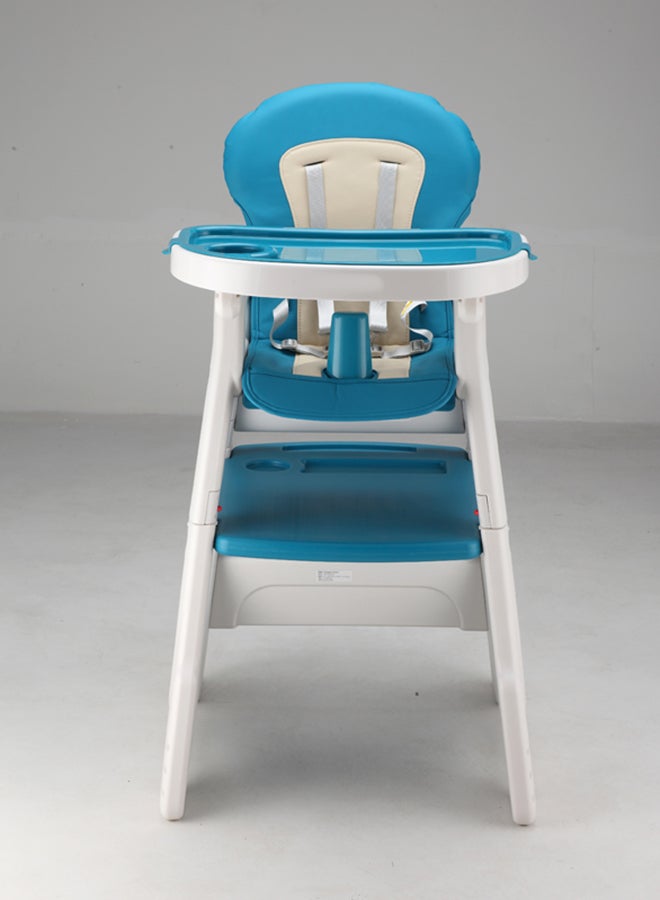 mini panda Triune Deluxe Convertible Highchair, Royal Blue  - Image 5