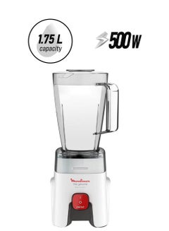 Genuine Blender with grinder & grater, Plastic Jug, Made in France 1.75 L 500 W LM242B27 White/Clear