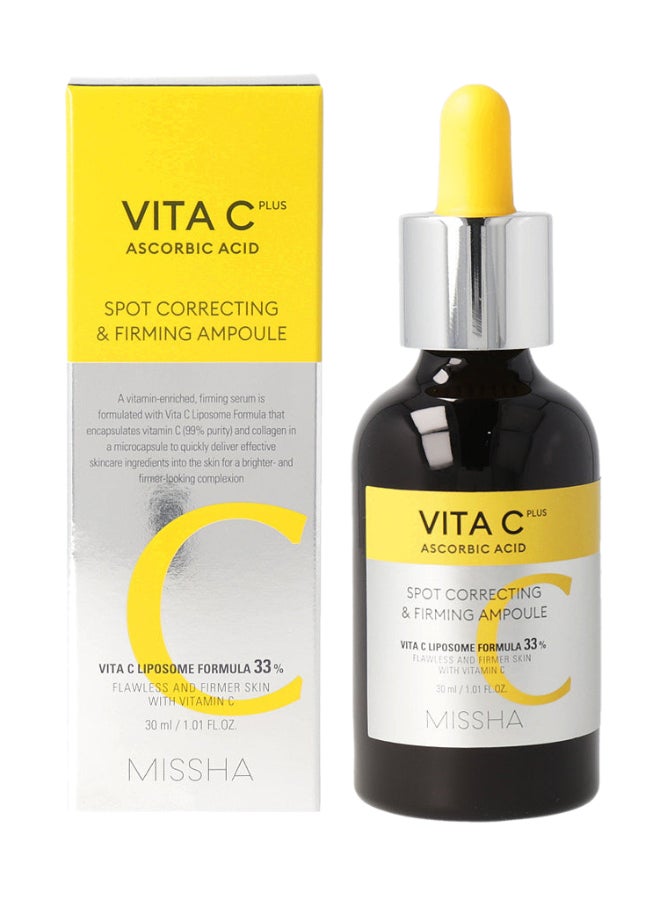Missha - Vita C Plus Spot Correcting And Firming Ampoule, 30Ml 30ml - Image 1