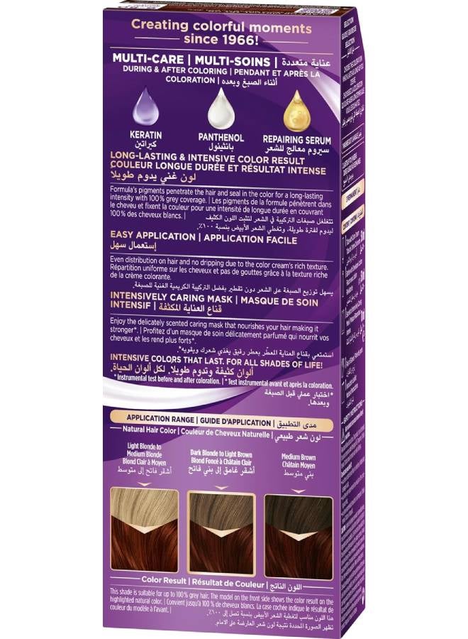 Palette - Permanent Cream Hair Dye Marsala Brown 6.80 50ml , 50ml , & 10ml - Image 1