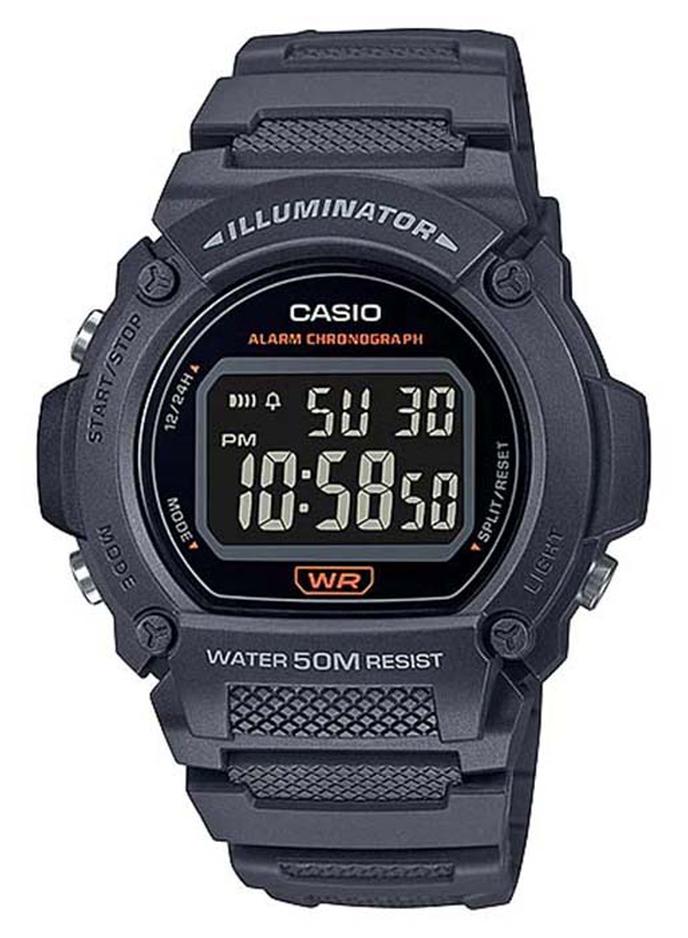 CASIO Men's Resin Strap Watch - 48 mm - Black - Image 1