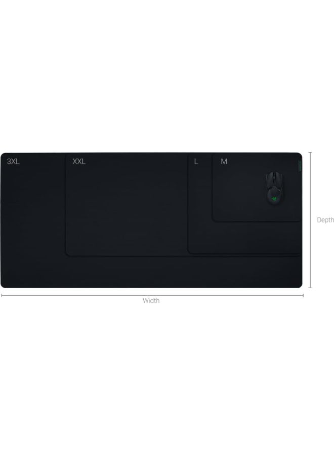 RAZER - Gigantus V2 Cloth Gaming Mouse Pad (3XL): Thick, High-Density Foam - Non-Slip Base - Classic Black - Image 1