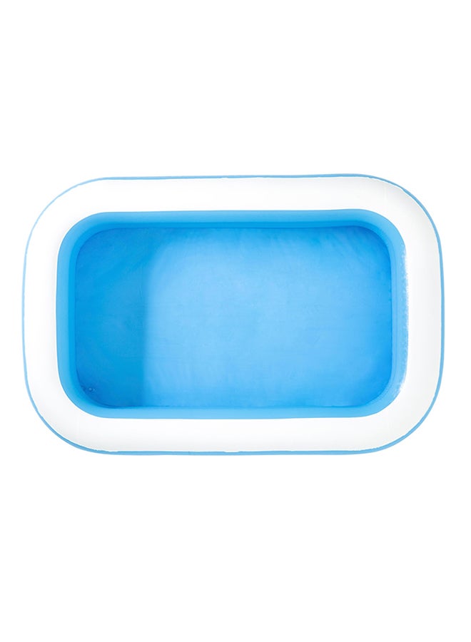 Bestway - Bestway Blue Rectangular Family Pool 26-54006 262x175x51cm - Image 1