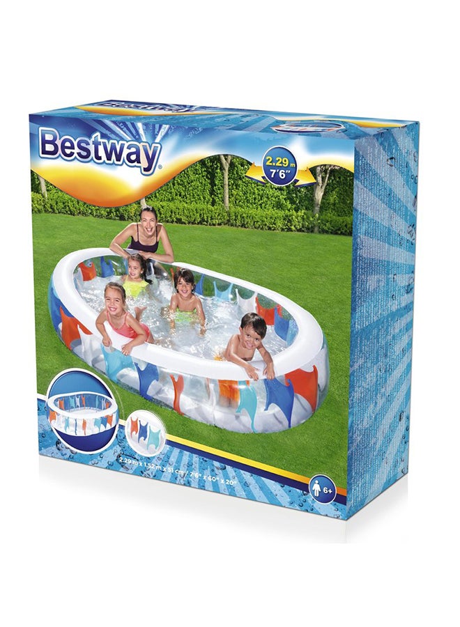 Bestway - Elliptic Pool 229x152x51cm - Image 1