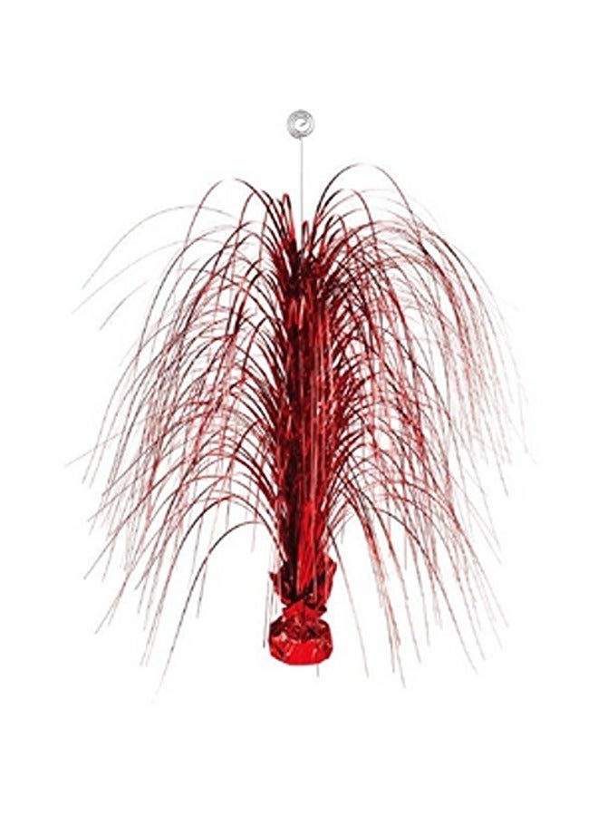 Amscan Apple Red Large Spray Centerpiece 28In