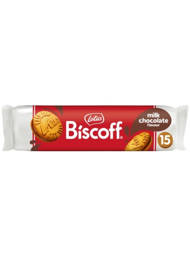 Lotus Biscoff Milk Chocolate Sandwich Biscuits 150grams  - Image 1