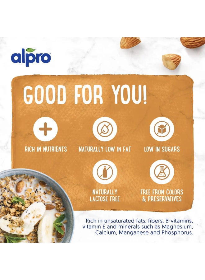 ألبرو حليب أصلي باللوز 1لترات عبوة من قطعتين - Image 3