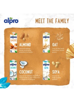 Alpro Almond Original Milk 1Liters Pack of 2  - Image 4