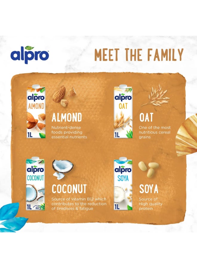 ألبرو حليب أصلي باللوز 1لترات عبوة من قطعتين - Image 4