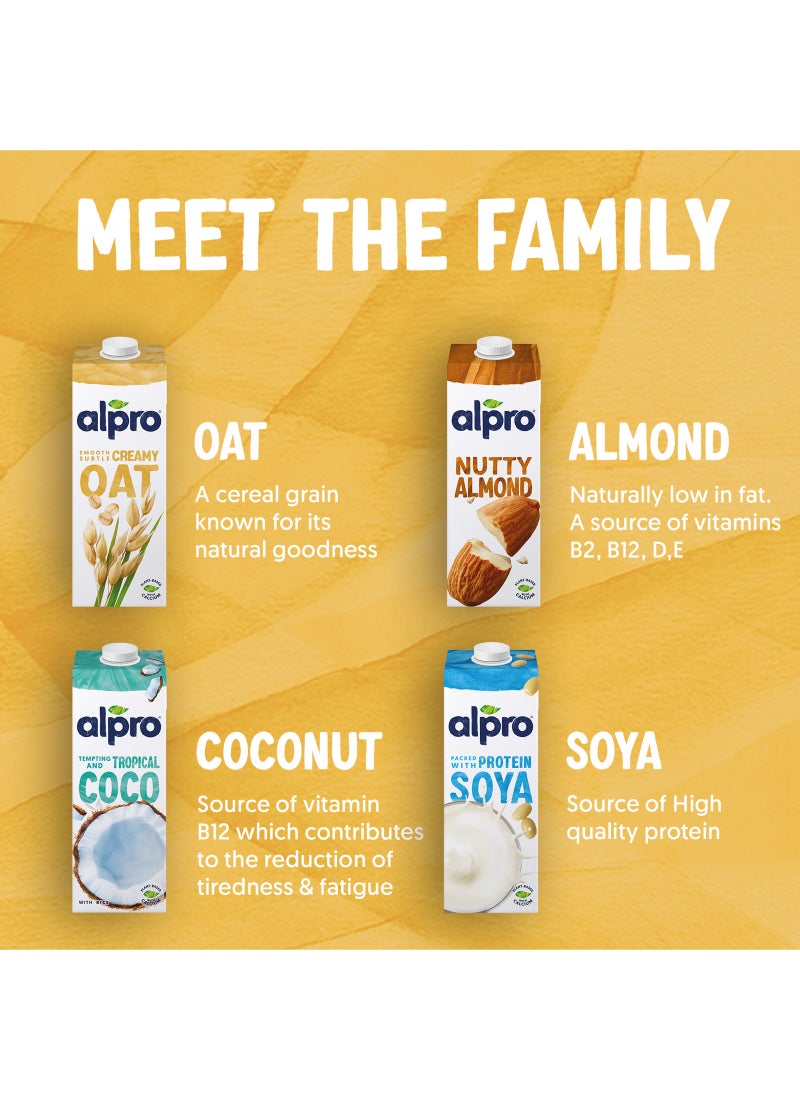 ألبرو حليب الشوفان 1لترات عبوة من قطعتين - Image 5