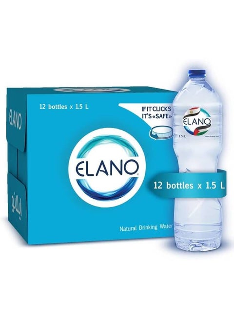 Natural Drinking Water 1.5Liters Pack of 12