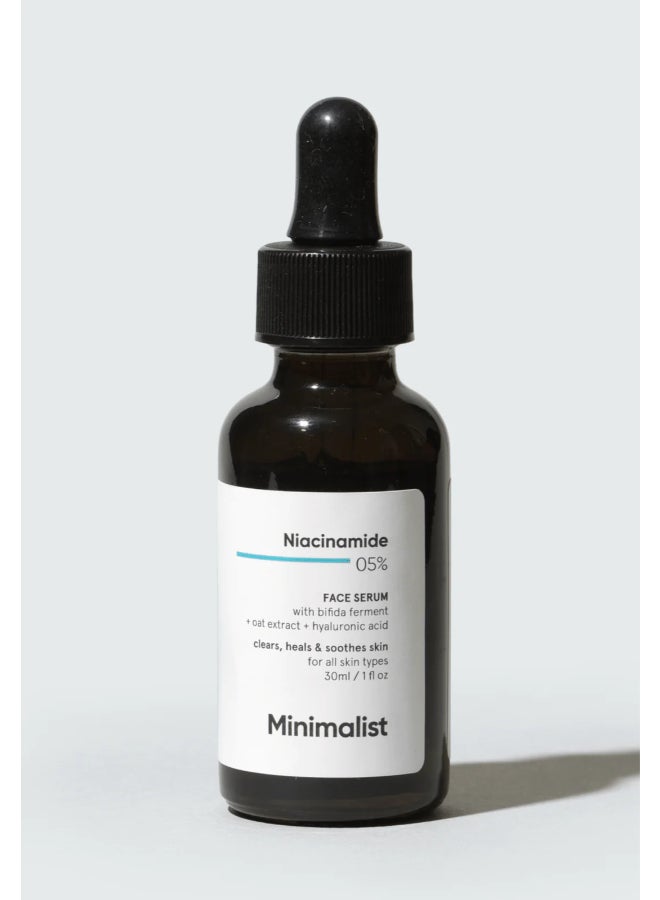 Niacinamide 5% for Clear Skin Face Serum 30ml