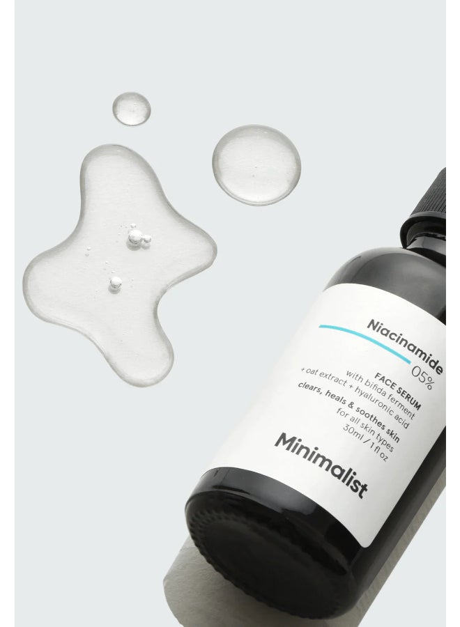 Niacinamide 5% for Clear Skin Face Serum 30ml