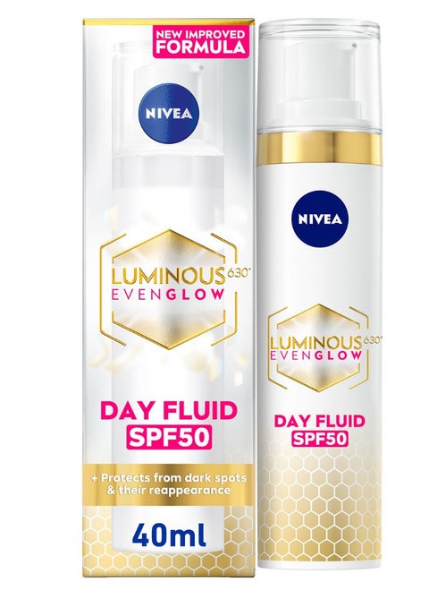 Luminous 630 Even Glow Face Day Fluid With SPF 50 Clear 40ml